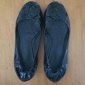 Tory Burch Patent leather Reva flat